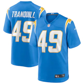 mens nike drue tranquill powder blue los angeles chargers g